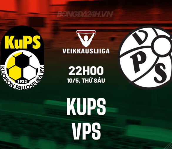 Nhận định bóng đá KuPS vs VPS 22h00 ngày 10/5 (VĐQG Phần Lan 2024)